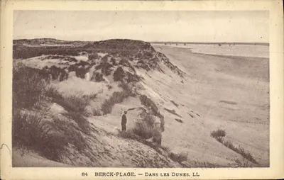 Berck-Plage — Dentro das Dunas. LL — n°84
