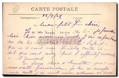 Le Mont Dore — Vista General — G D'O. 1409 — Reverso