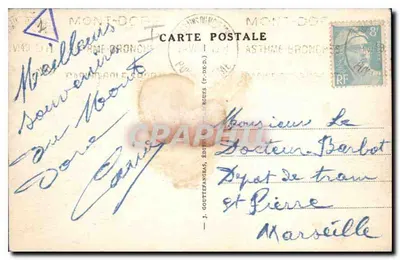 Mont-Dore — Park Kasyna — J. COUTTEFANGES, Wydawca — Rewers