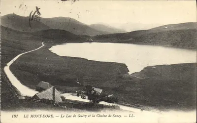 Lago de Guéry e a Cadeia de Sancy — LE MONT-DÔRE — LL. — n°181