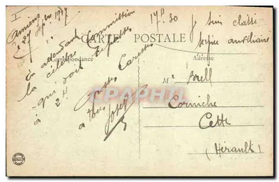 Amiens - De Kathedraal - Het Hoofdaltaar — G. Lelong, 21, Rue St-Martin, Amiens — Achterkant