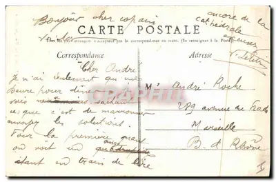 Amiens — Cattedrale — Le Gargouilles — L. Caron, fot.-edit. Amiens — Verso