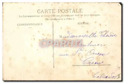 Amiens - Saint-Victor Hospital — Special Edition of the Nouvelles Galeries, Amiens — Back