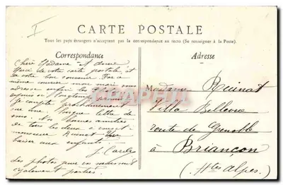 Amiens — O Palácio de Justiça — Editor desconhecido, n° 17 — Verso