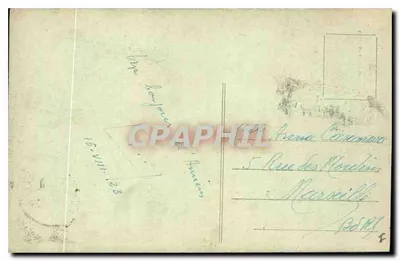 Amiens — Katedra - Nef, widok z Wielkiego Portalu — Léon Caron, wydawca — Rewers