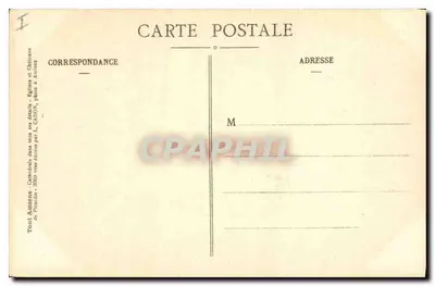 Amiens - Katedra - Tympań portalu Matki Boże Złotej - Plaques Supra - L. C. — Rewers