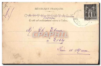 Amiens — Het oude Stadhuis — LL. — n°45 — Achterkant
