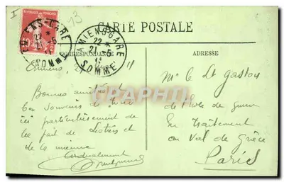 Amiens — Katedra — Nef — LL — Rewers