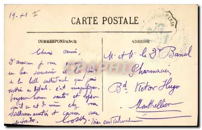 Amiens — Katedra — LL. — nr 215 — Rewers