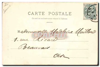 Amiens — Kościół św. Martyna — Wydanie Specjalne nowych Galerii — Rewers