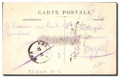 Les Baux - Hotel dos Senhores de Manville (século XVI) — Os protestantes encontraram abrigo durante as guerras de religião — Verso