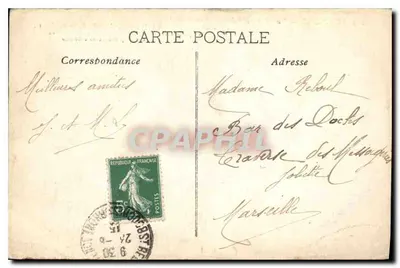 Les Baux — Vue Générale du Château Féodal — Éditeur : Collection — Verso