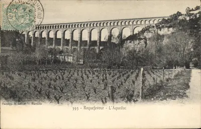 Roquefavour - O Aqueduto — Fototipia E. Lacour — Marseille, n° 393