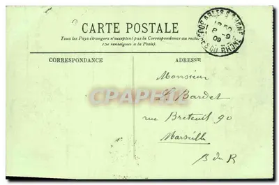 Les Baux — Rue des Fours — LL. — Rewers