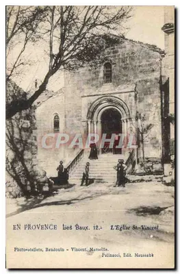 Les Baux - A Igreja de São Vicente — Photo-steliers Baudouin - Vincent, Marselha, n°12