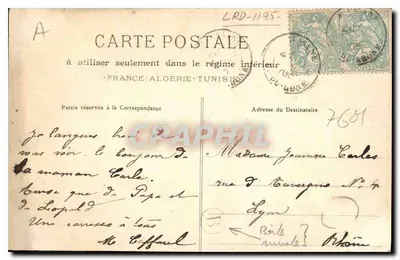 Les Baux - O Natal dos Pastores — fototipia E. Lacour - Marselha - 1843 — Verso