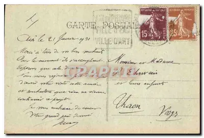 Porta Saint-Jean, Aix-en-Provence — do VIIIº século, demolida em 1832 — Mayer, editor — Verso