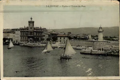 La Ciotat — Yates na Entrada do Porto — Edição A. Dalmaso, Enquadramento-Propriedade