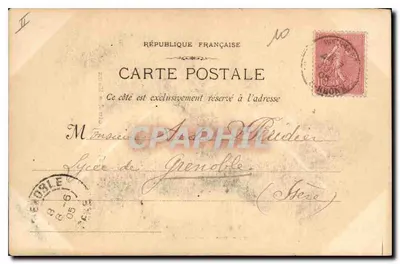 Un Coin des Baux — ruiny i uliczki — fototypia E. Lacour, Marsylia, n°791 — Rewers