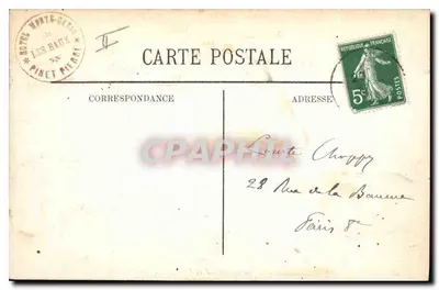 Les Baux — Antiguo Hospital y Iglesia de San Blaise — LL. — Reverso