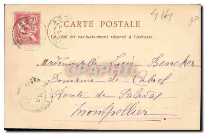 Arredores de Arles — Convento dos Monges em Montmajor — ND Phot — Verso