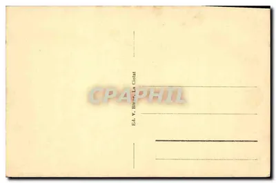 La Ciotat - O Bec de l'Aigle — editor V. Bierne, n°23 — Verso