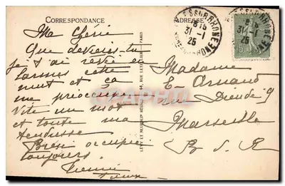 Les Baux — Igreja de São Vicente e cripta — LL — Verso
