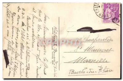 Saint-Rémy-de-Provence — Römische Denkmäler — Triumphbogen — Col. L.A. n°390 — Rückseite