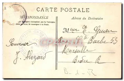 Roquefaivre — Widok ogólny — Fototypia E. Lacour — Marsylia — Rewers