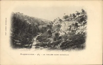 Roquefavour - 985 - A Vale de Saint Honorat — Fot. Lacour, Marselha