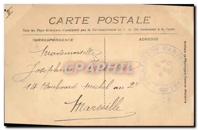 Roquefeuil - O Aqueduto — carta postal n°1775, editada pelos Ateliers de Phototype Guende — Verso