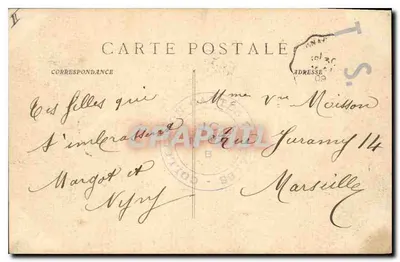 Roquefeuil — Wierzch aqueduku — P. Ruat, wyd., Marsylia, nr 3892 — Rewers