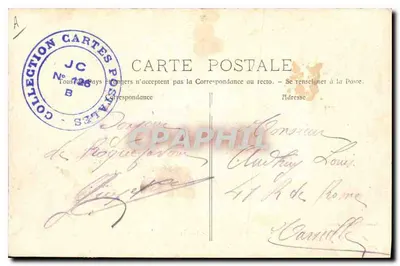 Roquefavour — La Terrasse d'Arquier — Phototypie E. Lacoeur — Marsylia, nr 500 — Rewers