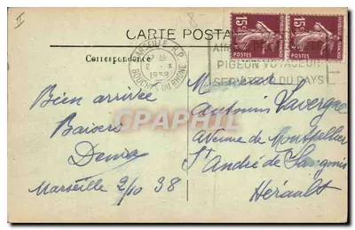 CUGES — Vallon du Dindolé — Kalt Ronnifay Baptistin — Verso