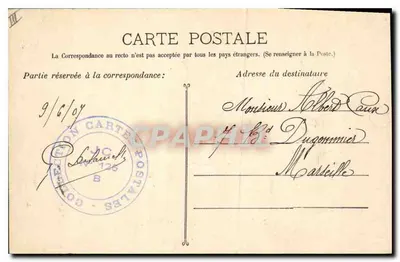 Roquefaivre - Brzegi rzeki Arc — Guende phot Marseille — n° 172 — Rewers