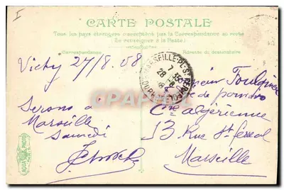 Vichy — a Abside da Igreja de São Luís — editor AQUA — Verso