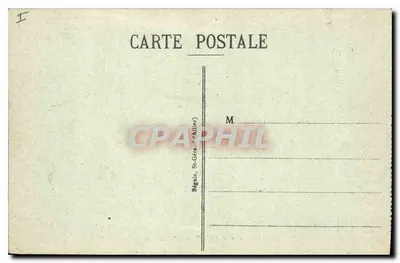 Vichy - Villa Sévigné — wydawca Bégaud, St-Géran (Allier), nr serii 549 — Rewers