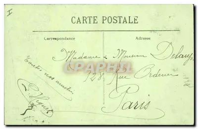 Vichy — Façada kasyna. — Widok na park. — LL. — Rewers