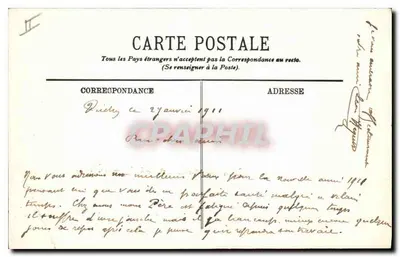Vichy — Vista sobre o Allier — LL, n°81 — Verso