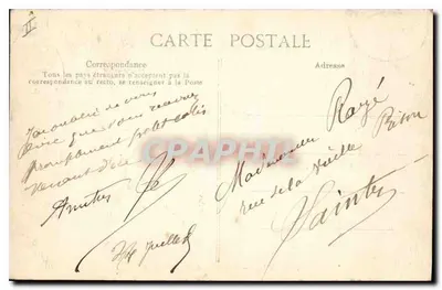 Vichy — Jedna z alei Nowego Parku — VD C, nr 2831 — Rewers