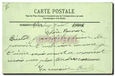 Vichy — L'Allée du Casino — LL. — Rewers