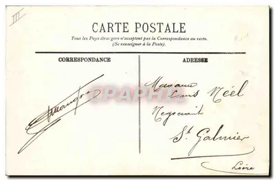 Vichy — Um Canto da Avenida Coberta — LL. n°303 — Verso