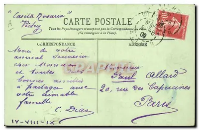 Vichy — Kąt Parku — LL. — Rewers
