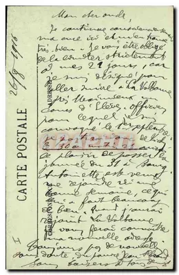 Vichy — Promenada nad rzeką Allier — LL. N° 165 — Rewers