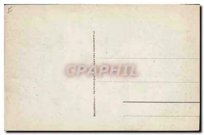Vichy - Źródło Célestynów — wydawca: 2e Alsaciens des Arts Mécaniques, Strasbourg, nr 43 — Rewers
