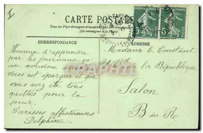 L'ESTEREL — Corniche d'Or widziana przy brzegu morza na Cap Roux — LL. — Rewers