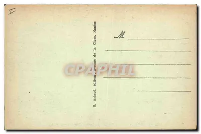 Villefranche — Widok na Rade i dzielnicy Malariba — wydawca G. Arnaud, Nautes — Rewers
