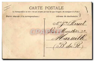 Roquefeuille - Restauracja L'Hermitage — Duża fotografia Marsylia — nr 168 — Rewers