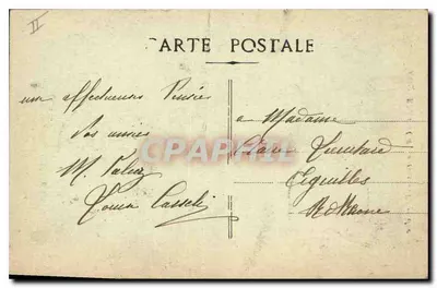Roquefeuil - Através do Aqueduto — editor não identificado, número de série não visível — Verso
