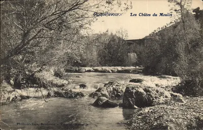 Roquefeuille - As Cachoeiras do Moulin — Foto-Atchiers, Baudouin - Vincent, Marselha